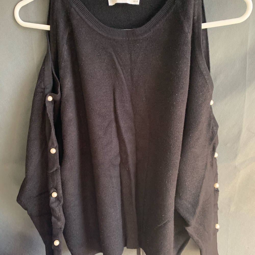 Zara black knit